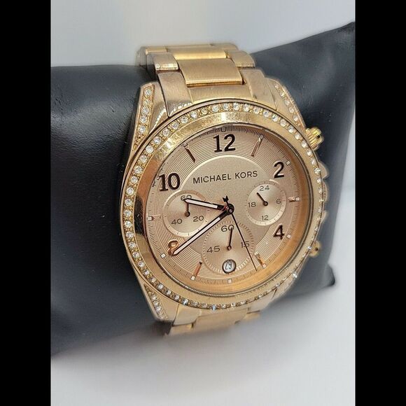 Michael Kors Blair MK5263 Women's Stainless Steel Analog Dial Quartz Watch AM192 - Picture 3 of 10